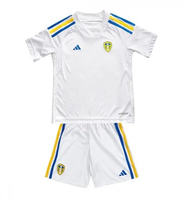 Leeds United Primera Equipación Niños 2023-24 Manga Corta (+ Pantalones cortos)